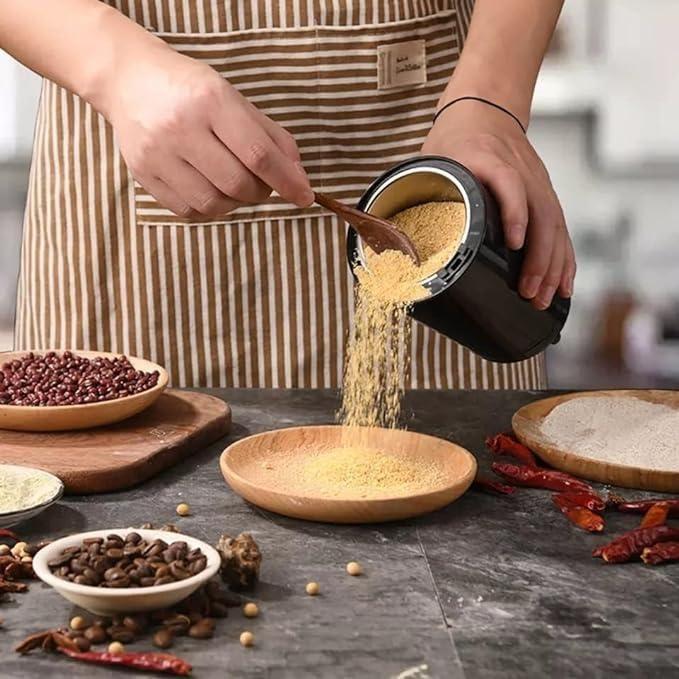 Premium Stainless Steel Multi-Purpose Grinder – Spices, Herbs, Nuts & Coffee