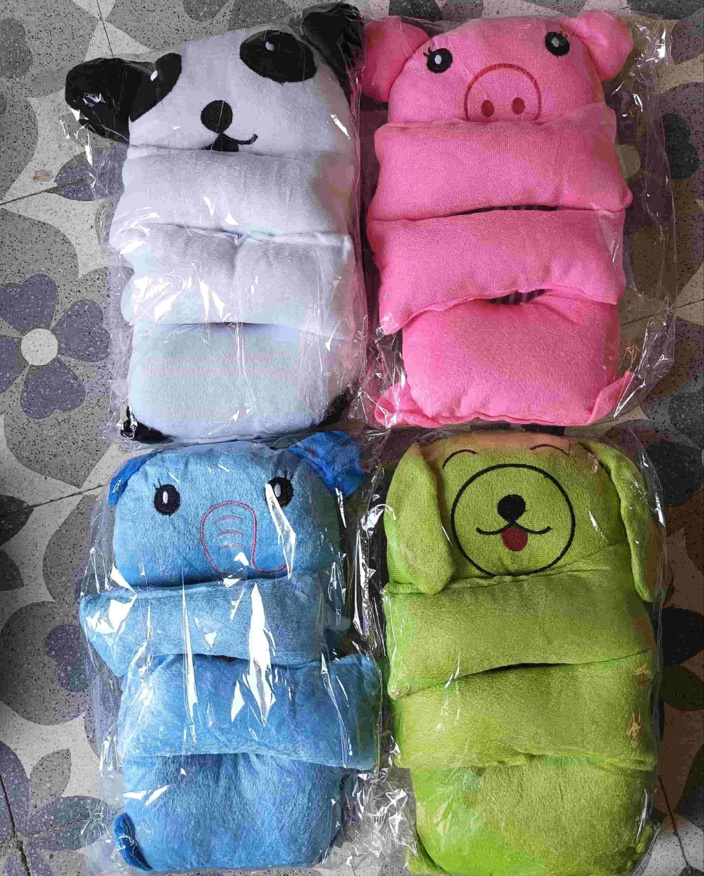 Baby Shaping Head Support Pillow - Assorted Colour