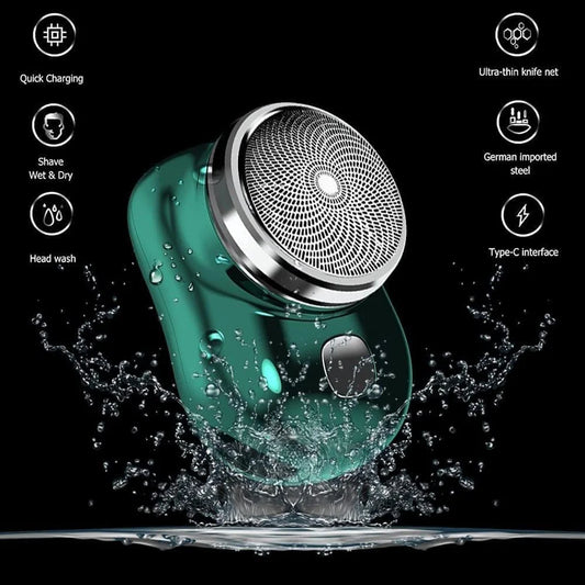 TrimVibe™ – Ultra-Compact Rechargeable Mini Electric Shaver By Premax