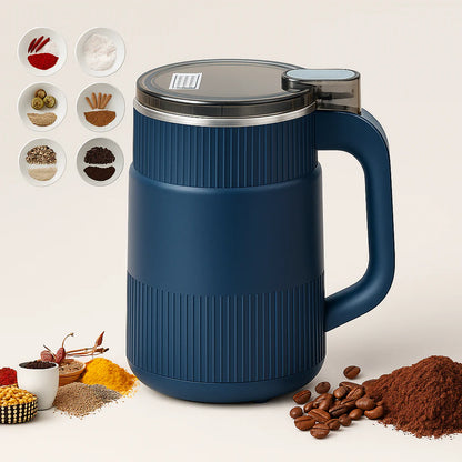 Premium Stainless Steel Multi-Purpose Grinder – Spices, Herbs, Nuts & Coffee